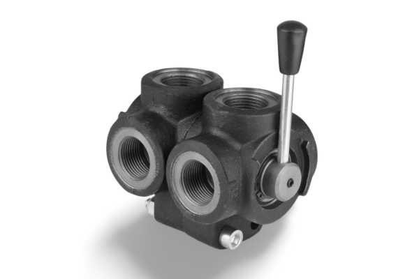 Zawór przełączający 6-drogowy 3/8" BSP otwarty w pozycji środkowej D6-7003.0100
