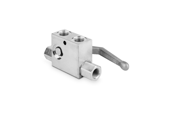 Zawór zwrotny sterowany bliźniaczy lewy 3/8" BSP 25l./min. 350 bar VRPDE015FL (1425322102)