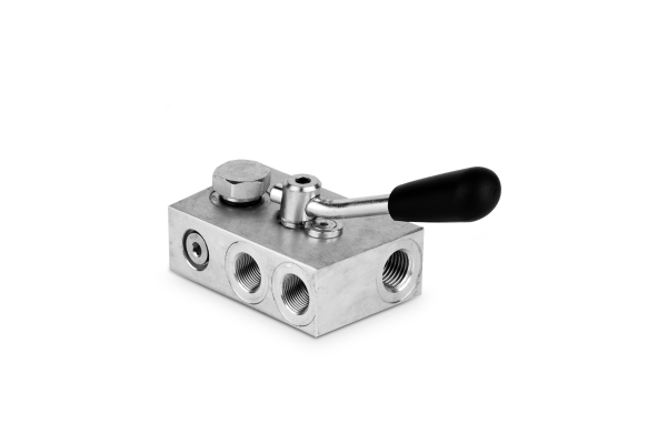 Zawór zwrotny sterowany pojedynczy+ by-pass - 3/8" BSP lewy 30l./min. 350 bar LVSFRS02 CIL