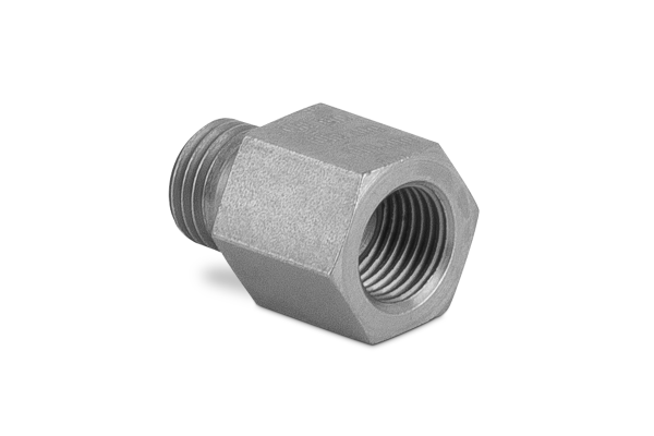 Złączka prosta do manometru z pierścieniem uszczelniającym 1/2” M18x1,5 10S 7030-10S-1NI
